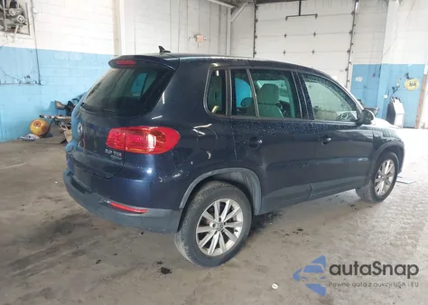 2014 Volkswagen Tiguan Se из США, поврежденный, VIN WVGBV3AX0EW555621